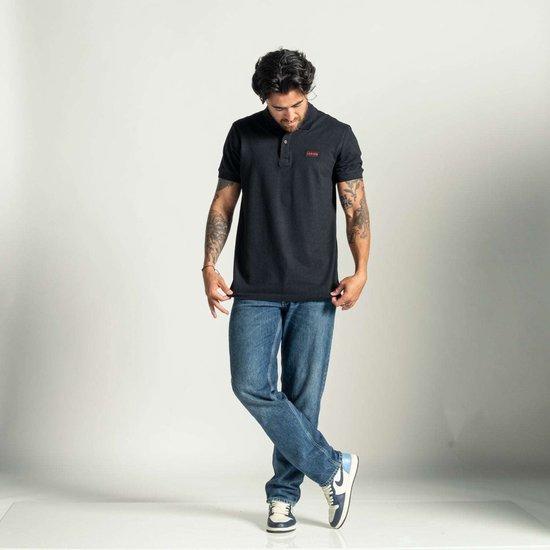 Polo LebasQ Chet's Piqué Zwart