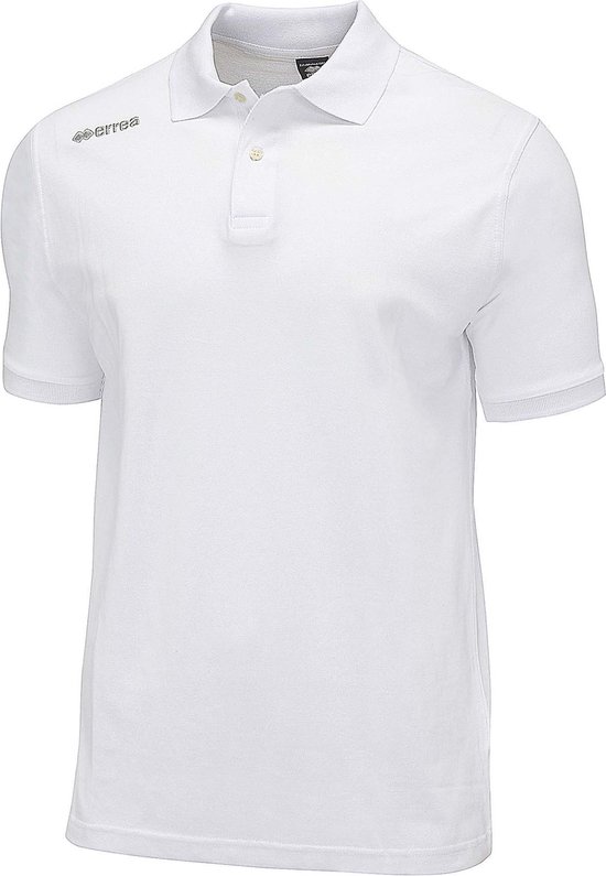 Errea Team Kleuren Polo Shirt 2012 Ad Mc Wit - Sportwear - Volwassen