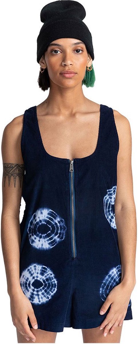 Element Pinafore Korte Broek Vrouw Circle Tiedye