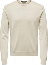 ONLY & SONS ONSWYLER LIFE REG 14 LS CREW KNIT NOOS Chandail pour homme - Taille XL