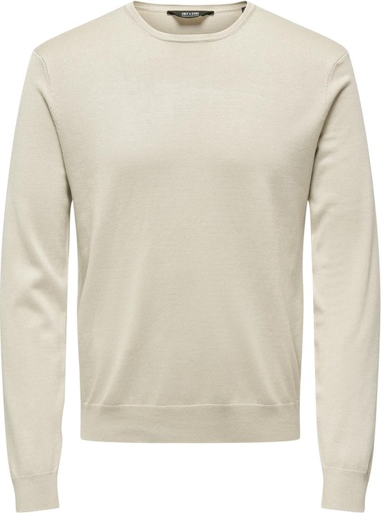 ONLY & SONS ONSWYLER LIFE REG 14 LS CREW KNIT NOOS Chandail pour homme - Taille XL