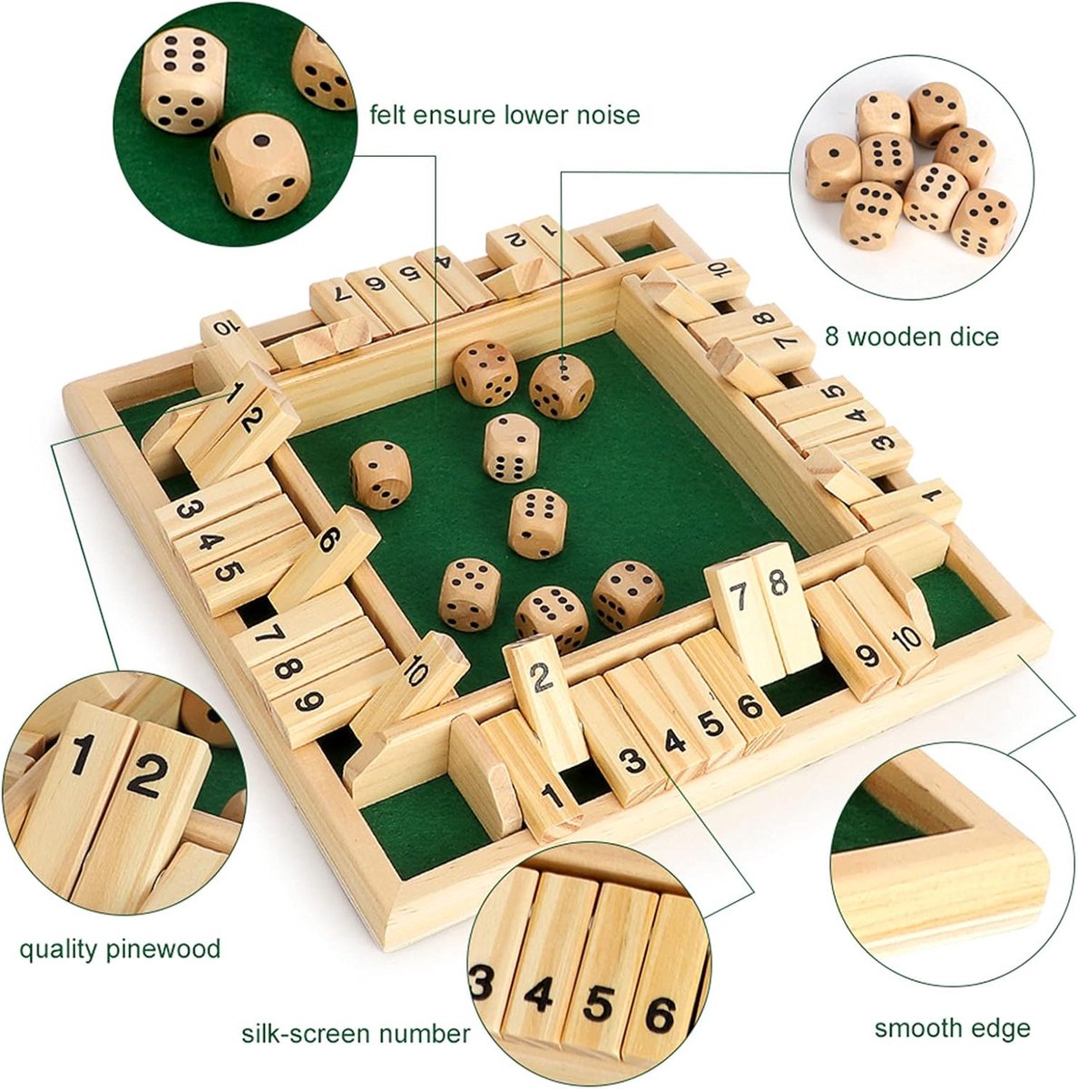 Shut The Box, mini - Jetzt günstig online bestellen auf