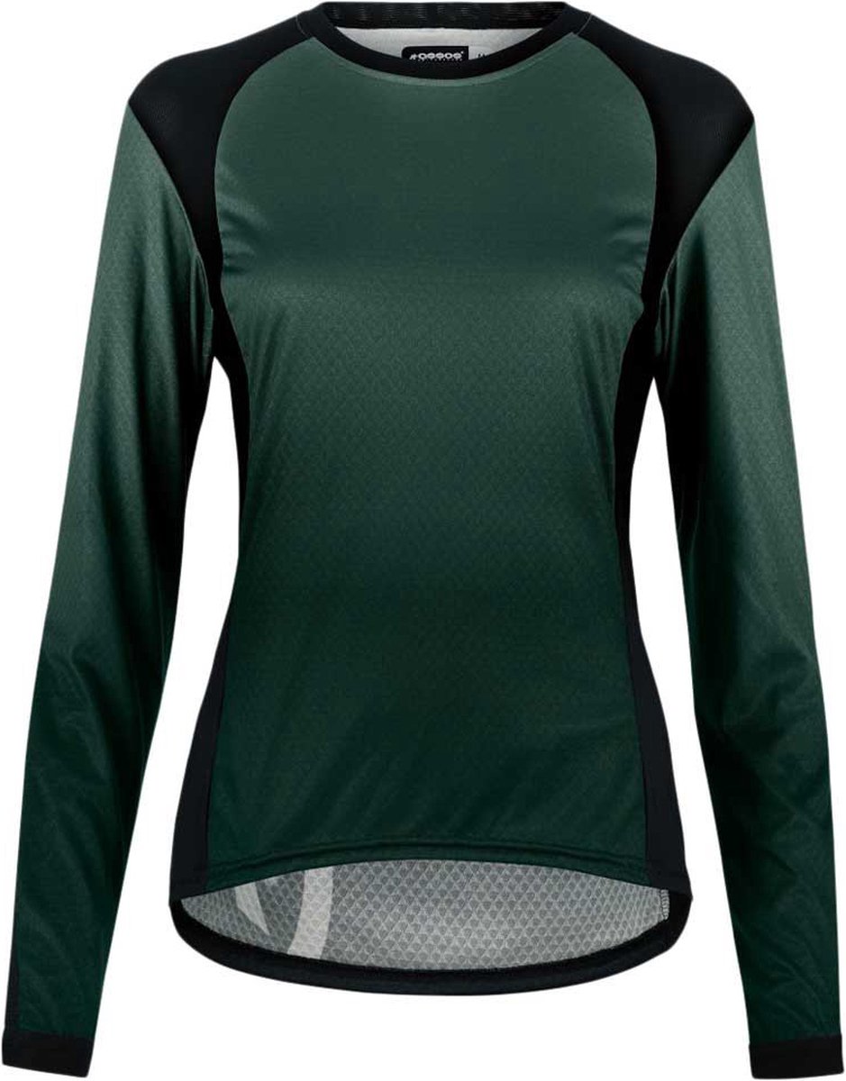 Assos Trail Langarm Enduro Trui Groen S Vrouw