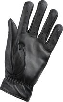 DriveLux™ Racing Leather Gants Men - Deep Onyx - Gants de voiture/moto en cuir - Gloves de conduite - Taille L (: 29 - 30 cm) - Respirants et résistants à l'eau - En peau d'agneau