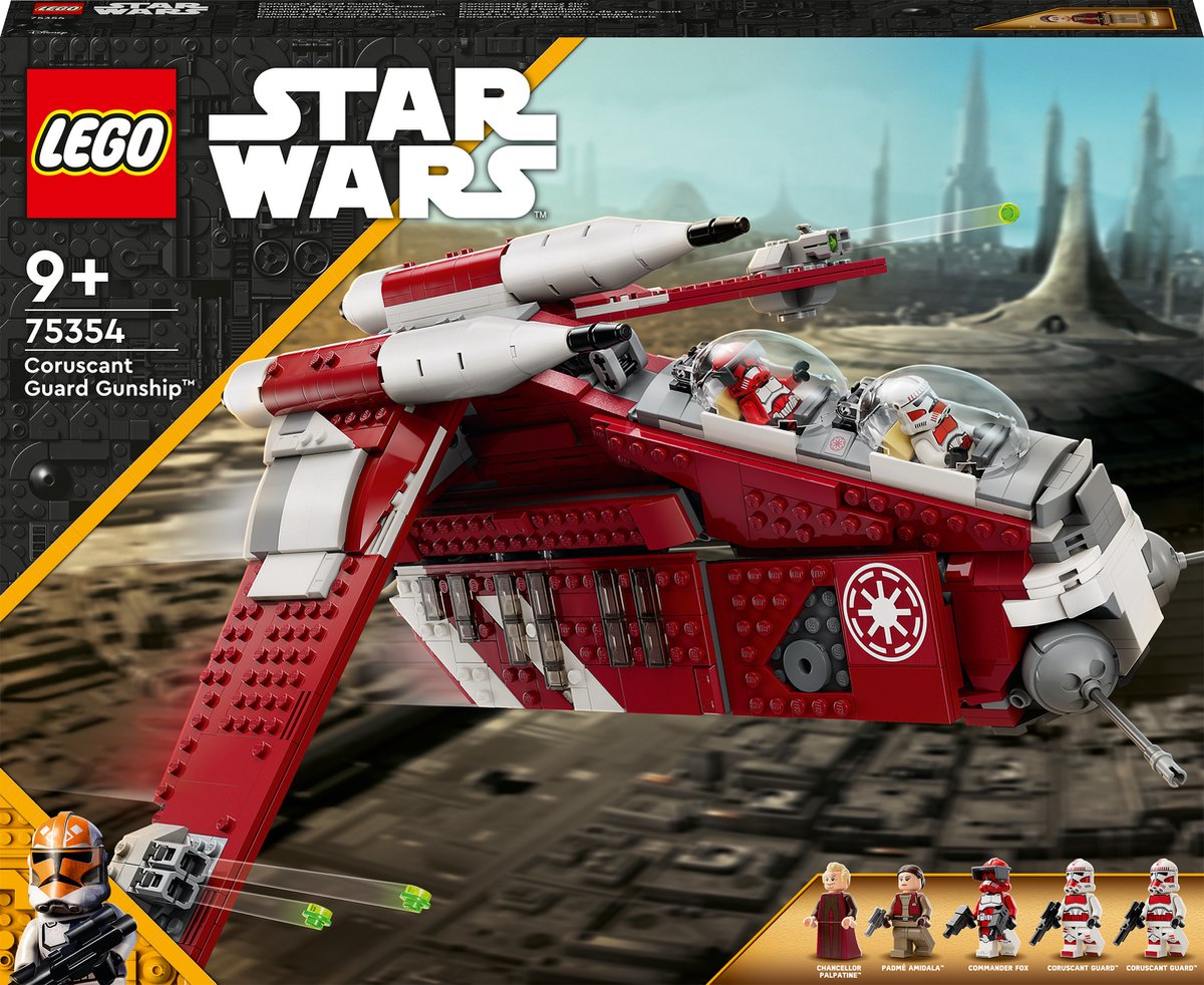 LEGO Star Wars Le vaisseau de la Garde de Coruscant 75354 Ensemble