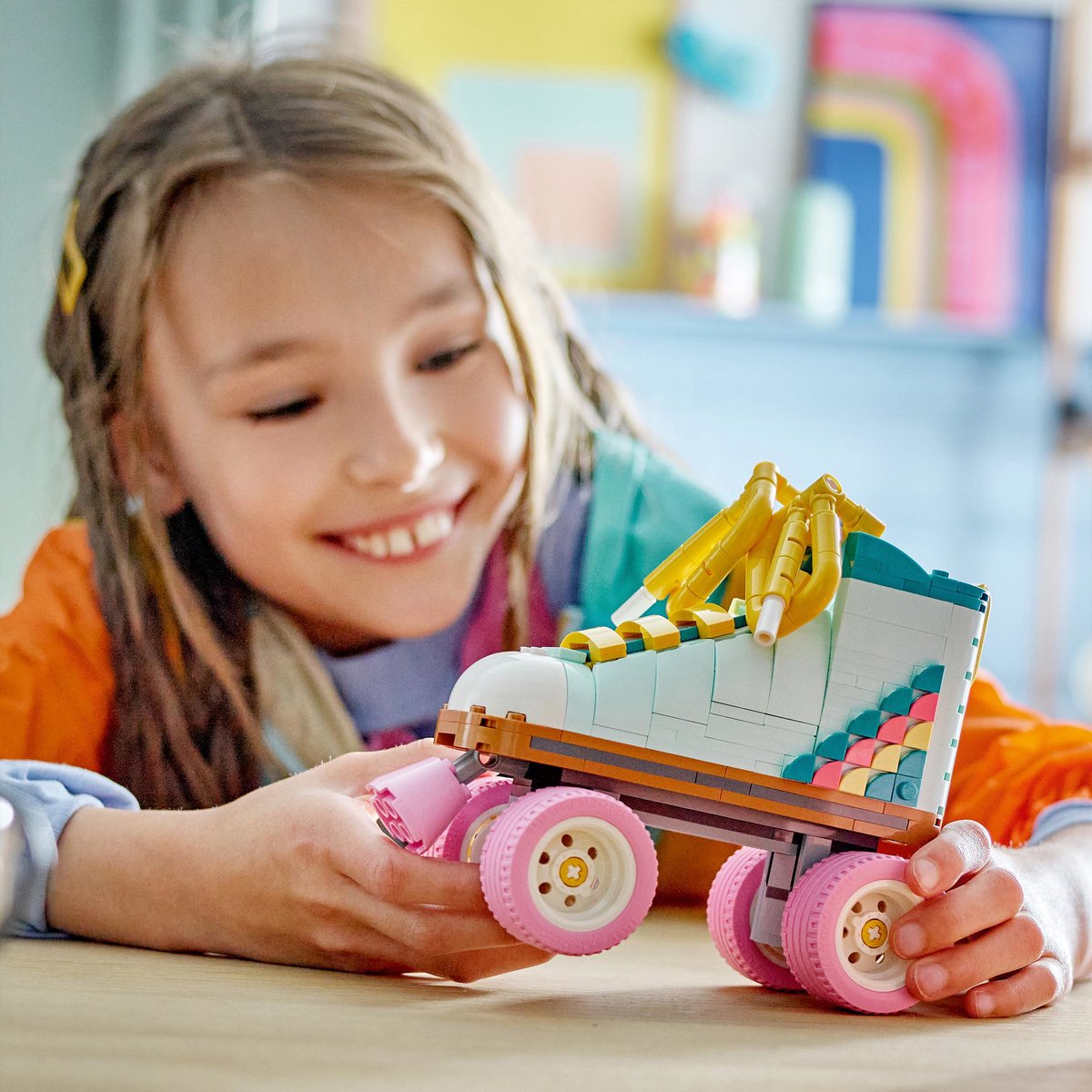 LEGO 31148 Creator 3in1 Retro rolschaats met Mini Skateboard en Gettoblaster Radio Speelgoed — afbeelding 6