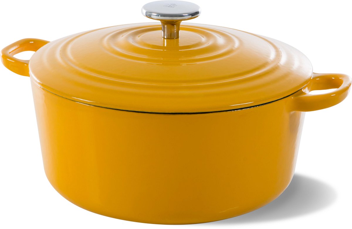 BK Bourgogne Braadpan 28 cm Sunset Yellow