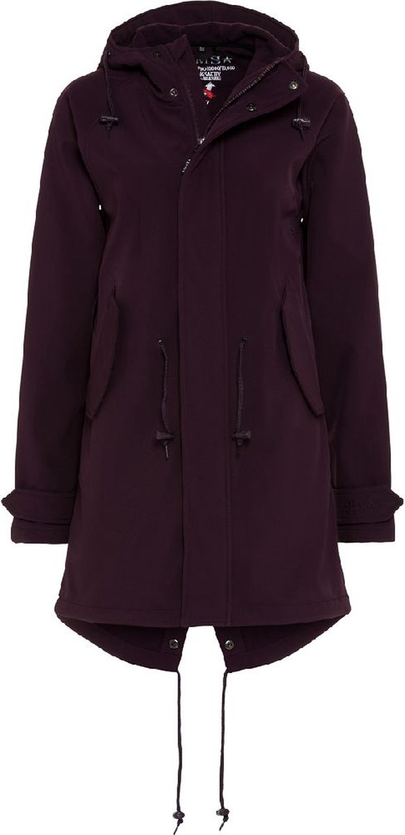 BMS Hafencity Coat Softshell Pro Pruim