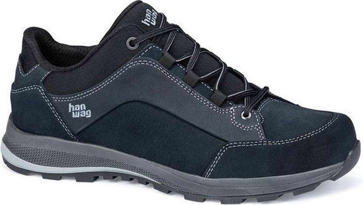 Hanwag Banks Low Bunion Lady LL Wandelschoenen Dames Asphalt 43 Marineblauw