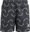 adidas Sportswear Sportswear Wave Print CLX Zwemshort Kids - Kinderen - Zwart- 176