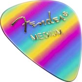 Fender Picks 351 Rainbow medium 12er Set Premium Celluloid - Plectrum set