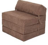 Opvouwbaar Matras - Volwassen Vouwmatras 1 Persoons - Logeermatras Opvouwbaar - Logeermatrassen - Inklapbaar Matras Logeerbed