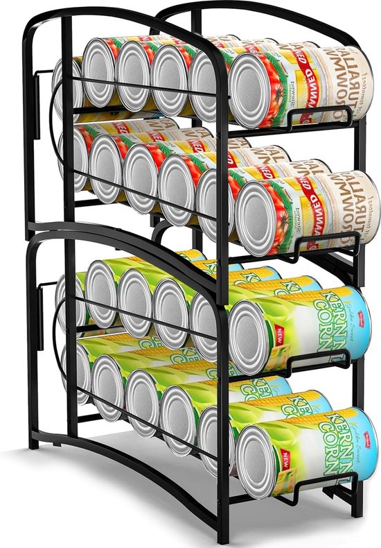 ZIOYA Koelkastorganizer, drankorganizer, blikdispenser, koelkast