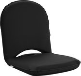 Chaise de sol Multi -angle Smart et pratique, coussin de siège de sol portable avec dossier réglable, chaise pliante avec housse imperméable, Ideal pour chaise de sol intérieure et Plein air