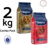Caffè Borbone - Combo Pack Intenso Espresso + Crema Superiore - Koffiebonen 2x 1 KG