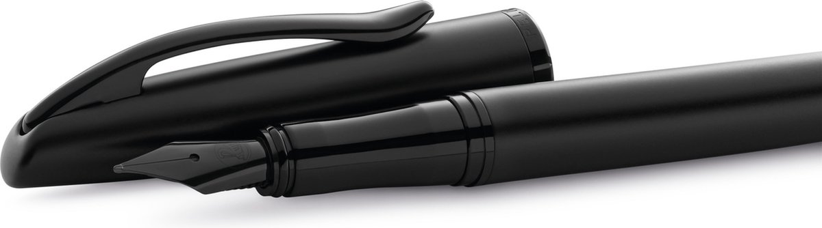 Pelikan Jazz - vulpen - carbon (zwart) - geschenkverpakking