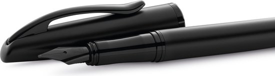 Pelikan Jazz - vulpen - carbon (zwart) - geschenkverpakking