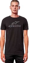 Alpinestars Wordmark Combo T-shirt Met Korte Mouwen Zwart L Man