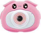 MaxLife - MXKC-100 - Digitale Kindercamera - Schokbestendig Fototoestel voor Kinderen - Vlog Camera - USB Oplaadbaar - Roze