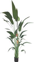 Strelitzia Kunstplant Met Bloem 210cm | Grote kunstplant | Kunst strelitzia | Kunstplant voor binnen