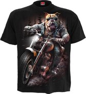 Spiral - Top Dog Heren T-shirt - XL - Zwart