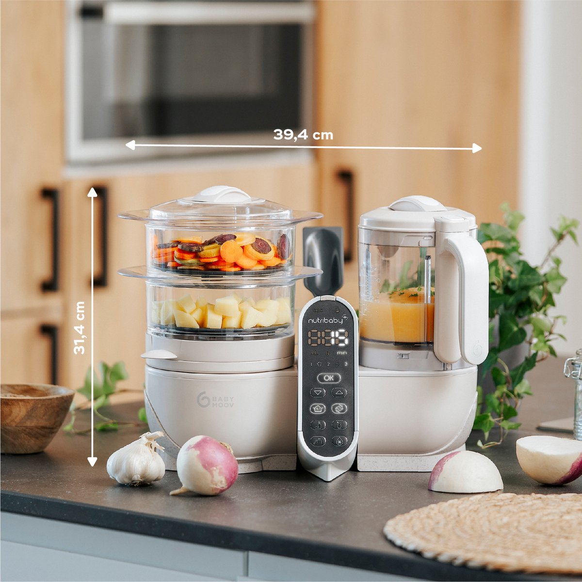 Nutribullet Bébé Bundle - Blender et cuiseur vapeur pour bébés - Mélanger,  cuire à la