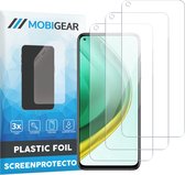 Mobigear Screenprotector geschikt voor Xiaomi Mi 10T Pro | Mobigear Screenprotector Folie - Case Friendly (3-Pack)