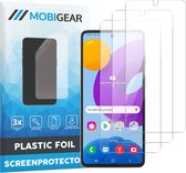 Mobigear Screenprotector geschikt voor Samsung Galaxy M53 | Mobigear Screenprotector Folie - Case Friendly (3-Pack)