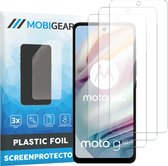 Mobigear Screenprotector geschikt voor Motorola Moto G60 | Mobigear Screenprotector Folie - Case Friendly (3-Pack)