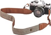 Garpex® Retro Vintage Verstelbare Schouderband voor Digitale en Spiegelreflex Camera - Bruin