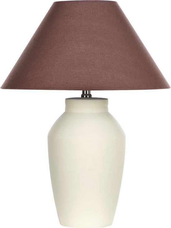 RODEIRO - Lampe de table - Beige - Céramique