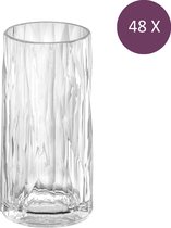 Koziol - Superglas Club No. 08 Longdrinkglas 300 ml Set van 48 Stuks - Kunststof - Transparant