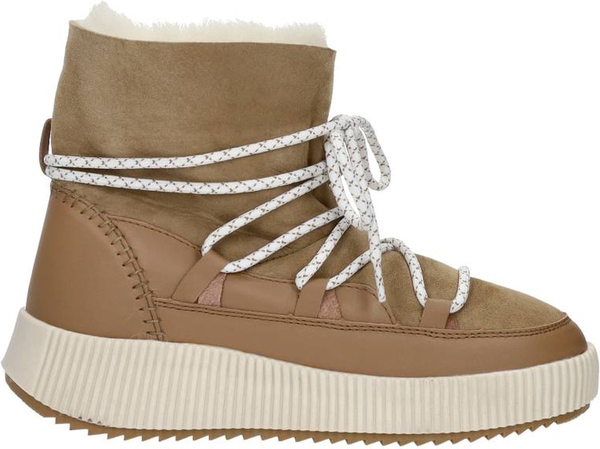 Palpa Enkellaarsjes Plat Enkellaarsjes Plat - beige - Maat 39