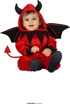 Costume d'Halloween Bébé Petit Diable Taille 80-86