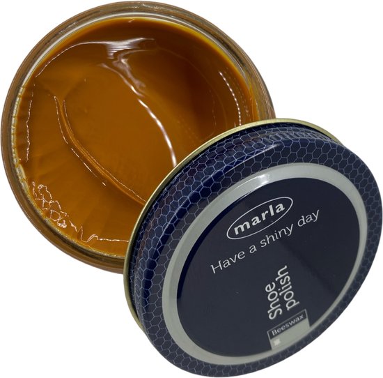 Marla Shoe polish - Schoenpoets - (007) Cognac - 50 ml - Marla