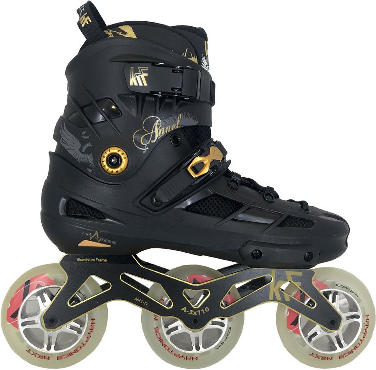 Krf Angel 3×100 Next Krypto Inline Skates Zwart