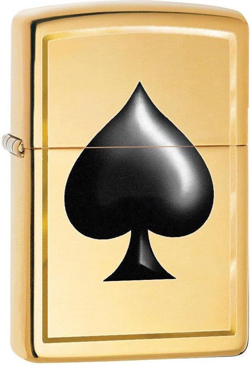 Aansteker Zippo Black Spade