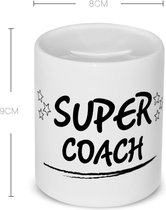 Akyol - super coach Spaarpot - Coach - een coach - sport - verjaardagscadeau - klein cadeautje - kado - gift - 350 ML inhoud