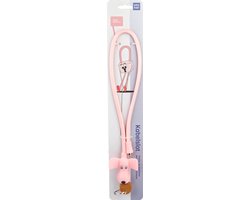 Siliconen fietsslot PexKids Flappie de waakhond 10 x 58 cm - roze van PexKids — afbeelding 2