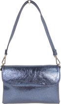 Flora & Co - trendy clutch - handtas blauw