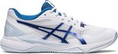Asics Chaussures Indoor Modèle femme Tactic - Wit/ Marine / Blauw - Taille 39,5