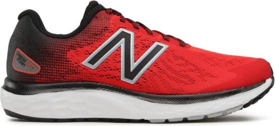 Chaussures de sport New Balance 680CR7 pour hommes (taille 42) rouge