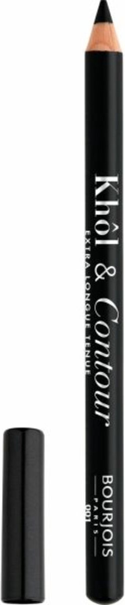 Goedkoopste Bourjois Khol & Contour Extra Long Wear Oogpotlood - 001 Black