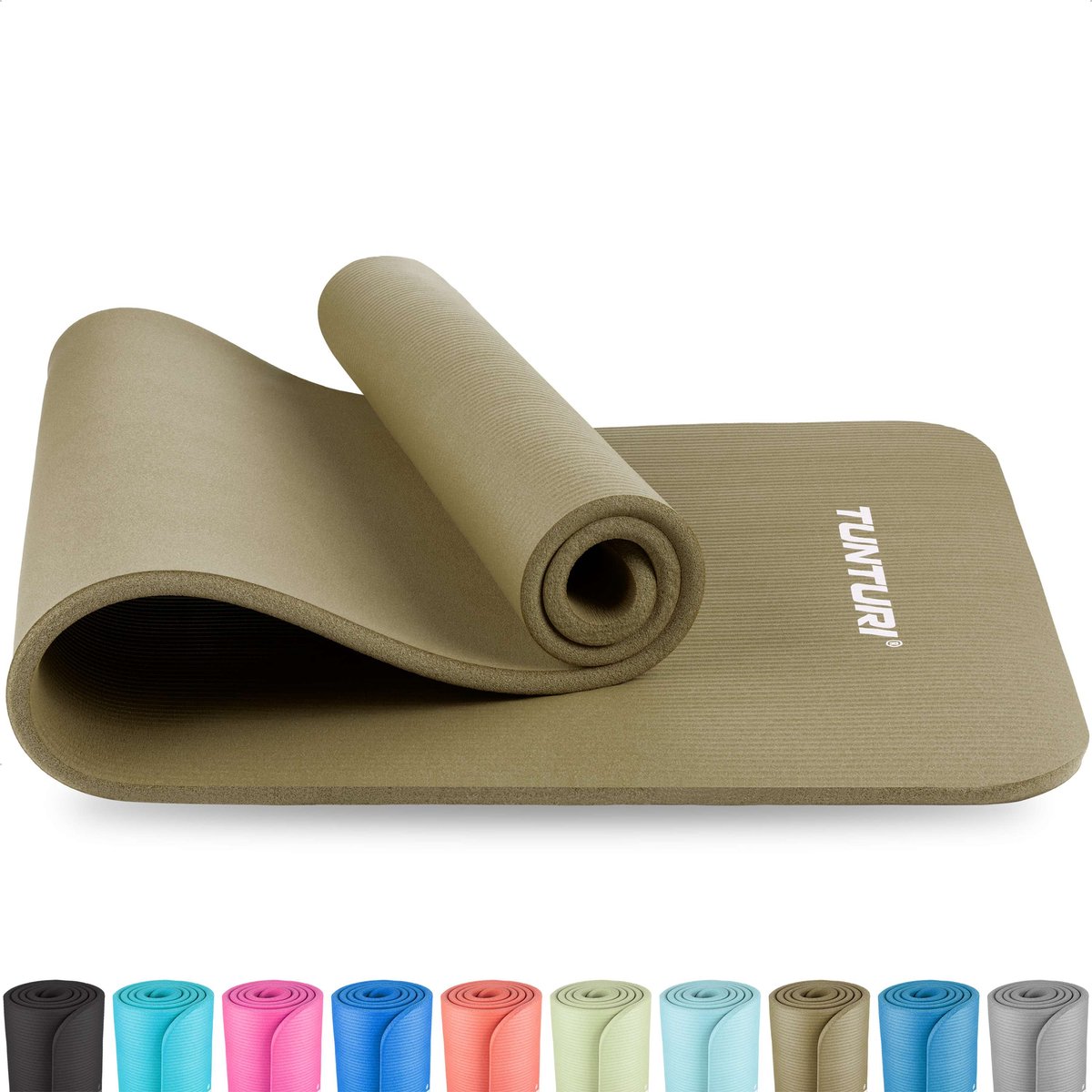 Tapis yoga antidérapant - épaisseur 3 plis confort