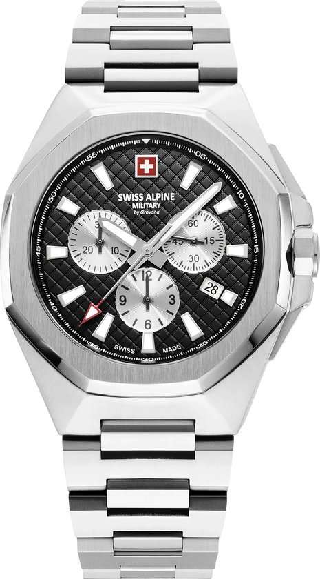 Swiss Alpine Military 7005.9137 Typhoon horloge 42 mm