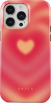 Burga Hoesje Geschikt voor iPhone 15 Pro - Burga Tough Case - roze