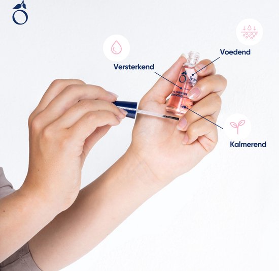 Herome Nagelverharder Sensitive - Nagelversterker Nagellak Nagelverzorging - maakt nagels sterk en biedt een milde verzorging - 10ml. - Herome