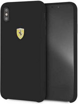 Ferrari Silicone Back Case - Geschikt voor Apple iPhone XS Max (6.5