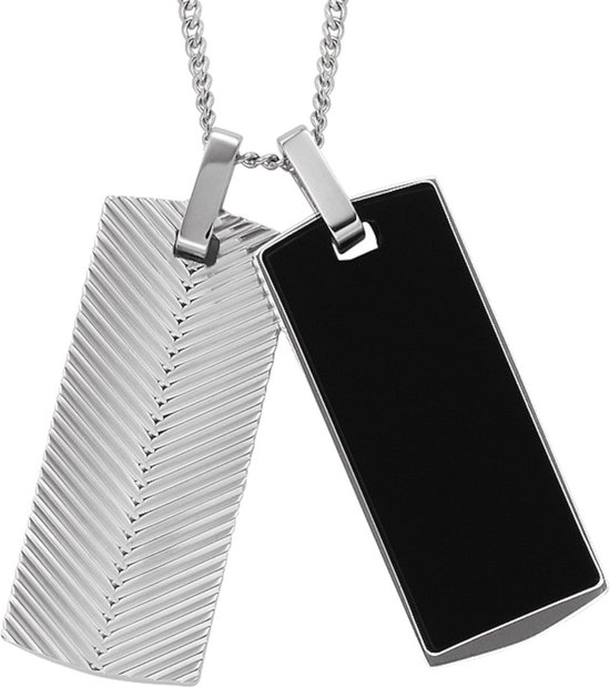 Collier Homme Fossil JF04565040 - Couleur argent