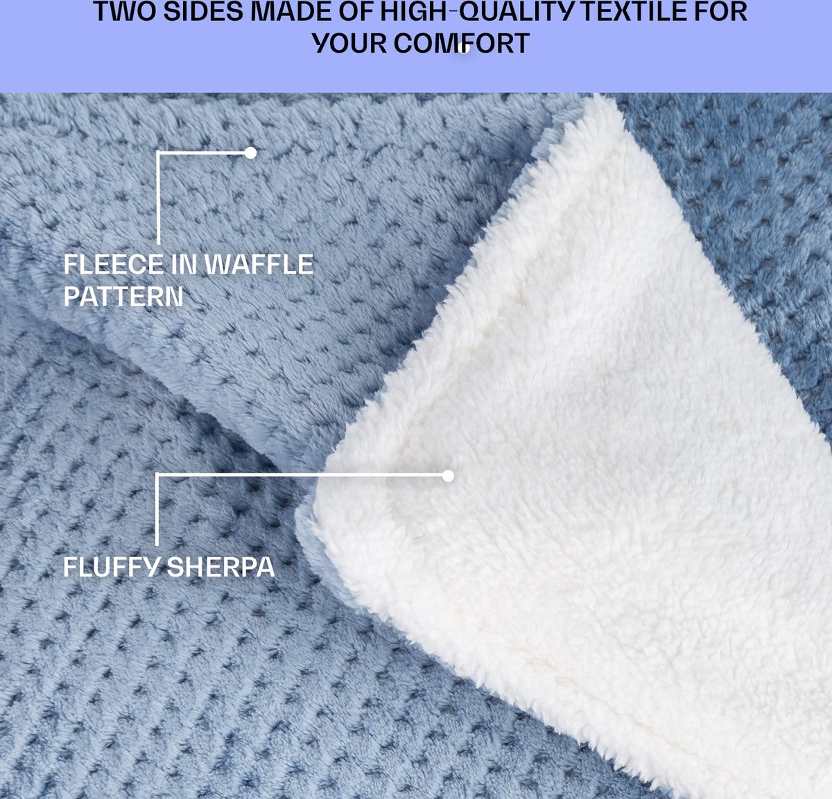 Klarstein XXL elektrische knuffeldeken, elektrische deken met automatische uitschakeling, 200x180 cm. Elektrische warmtedeken, kan in de wasmachine, dubbelzijdige elektrische deken voor bed & bank, electric heated blanket met 9 standen – foto 6
